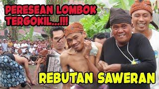 PERESEAN LUCU, REBUTAN SAWERAN !!! NAGA API vs SAWAK ELORAN