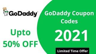 godaddy hosting promo code 2021 |godaddy coupon code |godaddy 50% off coupon code