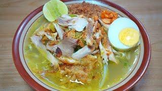 RESEP SOTO AYAM SPESIAL GURIH DAN SEGER