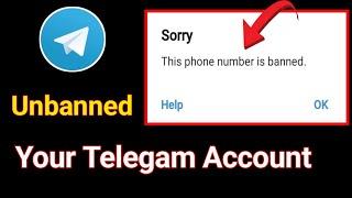 How To Fix Telegram This Phone Number is Banned [ Recover]