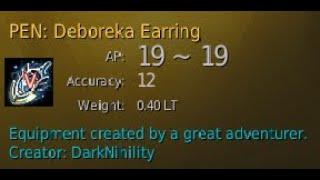 How to one tap PEN Deboreka Earring