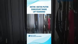 Detik-detik Putri Candrawathi & Kuat Ma'ruf Terekam CCTV Naik Lift Bareng ke Lantai 3 Rumah Saguling