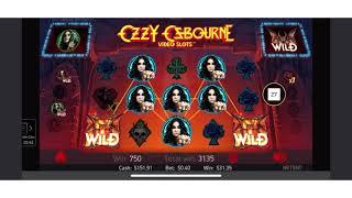 Ozzy Osbourne Video slot machine free spin bonus round Big Win!