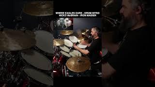 WHERE EAGLES DARE - DRUM INTRO - NICKO MCBRAIN - IRON MAIDEN