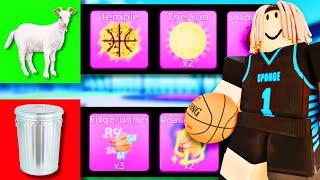 I Ranked EVERY ITEM In Basketball Legends..