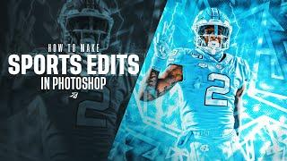 How to make DOPE Sports Edits in Photoshop! (EASY!) || ᴴᴰ