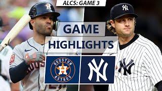 Houston Astros vs. New York Yankees Highlights | ALCS Game 3