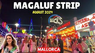 The BUSIEST time of year on Magaluf Strip, Majorca in 2024