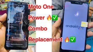 Moto One Power  Combo Replacement | Charminar Mobile Market | Jagdish Market | Second hand Phones