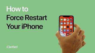 How to Force Restart Your iPhone