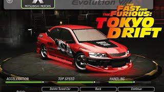 NFS Underground 2 - How to make Sean's Evo 8 from Fast And Furious Tokyo Drift | Enderbot Cyborg