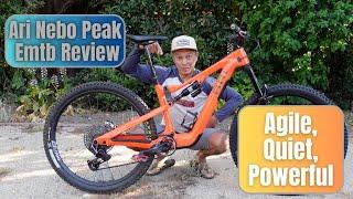 Ari Nebo Peak Review - Mid-powered, lightweight electric mountain bike with Fazua Ride 60 motor