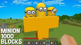You can SPAWN MINION - WITHER OF 1000 BLOCKS in Minecraft ? INCREDIBLY HUGE MOBS !