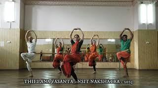 THILLANA VASANTA | NSIT NAKSHATRA | BHARATANATYAM IN UKRAINE