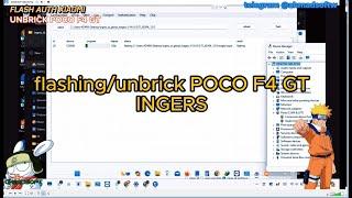 Unbrick Poco F4 GT Flashing Poco F4 GT