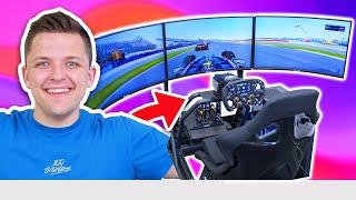 Building the ULTIMATE Racing Sim Setup! ️ [ft. RTX 4080 SUPER PC Build & Triple Monitors!]