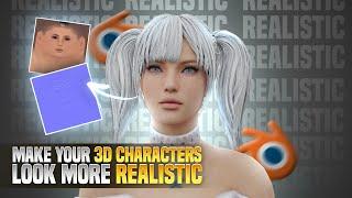MAKE YOUR 3D MODELS LOOK MORE REALISTIC | HOW TO IMPROVE TEXTURES IN BLENDER TUTORIAL | HJ PLAYZ