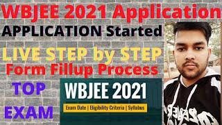 WBJEE 2021 | Application Filling Process | Live Step by Step | All details available | Wbjee2021 |