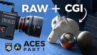 Add VFX into Cinematic RAW+LOG Footage (the right way) | ACES Part 1