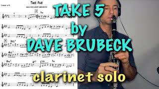 Take Five by the Dave Brubeck Quartet- clarinet solo