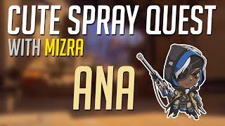 OVERWATCH Cute Spray Quest - Ana