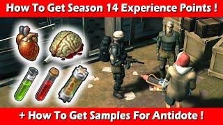 HOW TO GET SAMPLES & SEASON 14 EXPERIENCE POINTS ! Last Day On Earth Survival