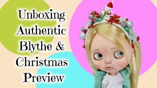 Unboxing Asian Butterfly Encore Blythe Doll & Christmas Blythe Clothes Preview