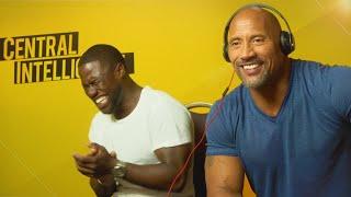 WHISPER CHALLENGE WITH KEVIN HART & THE ROCK!!!