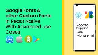 How to use Google Fonts and Custom Fonts in react native | Mr DevGeek | Muhammad Aamir Malik