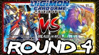 GraceNovamon VS Mitamamon!! | Digimon Card Game: EX5 Animal Colosseum Beast Wars (ROUND 4)