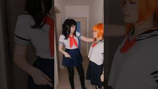 She's killing it! | Ayano Aishi & Osana Najimi @nikkihatsunecosplay#cosplay | Yandere Simulator