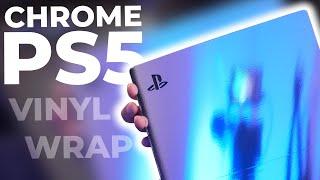 VINYL WRAP your PS5! (DIY PS5 skin)