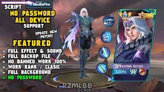 Script Skin Lancelot Dragon Tamer No Password | Full Effect & Voice | Update Patch Terbaru 2024