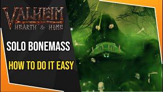 How to Solo Bonemass (3rd Boss) | Valheim How To