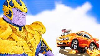 Cars vs Thanos | Teardown