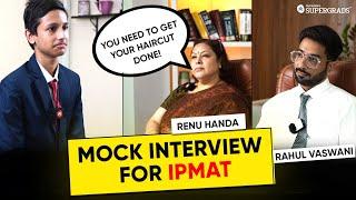 Mock Interview for IPMAT Exams | IPMAT 2024 Interview Strategy & Tips | IPMAT Interview Prep Tips