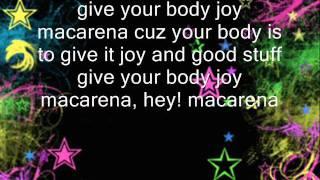 macarena english lyrics