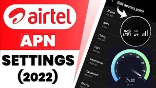 Airtel Apn Setting | Airtel Apn Settings 4g 2023 | How To Increase Airtel 4g Speed