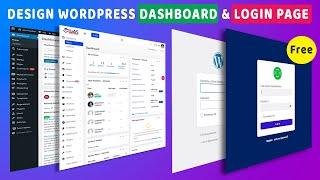 Best Free Custom Wordpress Dashboard Plugin | Wordpress Custom Login Page