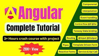 Angular tutorial for beginners |  Angular 17 complete tutorial | in Hindi