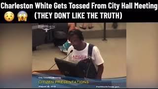 Charleston White goes off in city council meeting and security drag him out (2018)