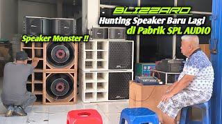 BLIZZARD Tiba" ke Pabrik SPL AUDIO,,Ada Speaker Baru Double Magnit Buat Amunisi 2025 ??