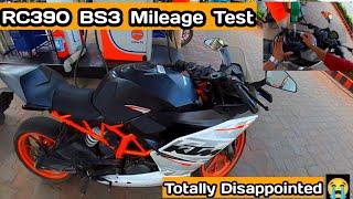 KTM RC390 BS3 Mileage Test/Totally Disappointed /being bharath