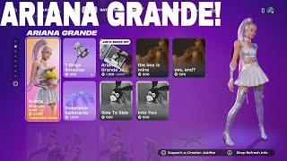 Ariana Grande Is Back In The Fortnite Item Shop!