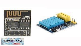 ESP8266 ESP-01 ESP-01S DHT11 Sensor Temperature and Humidity WiFi Node Module + Review