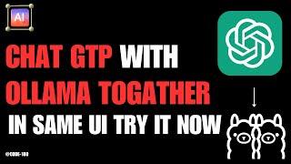 Chat GTP + Ollama SAME UI All In Local | Open WebUI (Formerly Ollama WebUI)