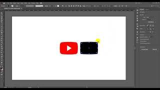 Design YouTube icon in Adobe Illustrator