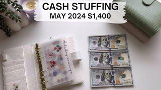 Cash Envelope Stuffing | May 2024 