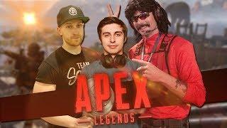 Shroud being Cocky | Apex Squads with Shroud, Viss & DrDisrespect