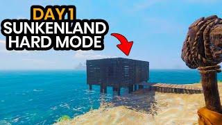 Sunkenland: Day 1 | Surviving My First Night On The Island! - Sunkenland Gameplay